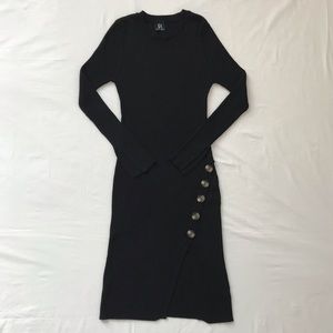2/$25✨Derek Heart Long Sleeve Button Dress